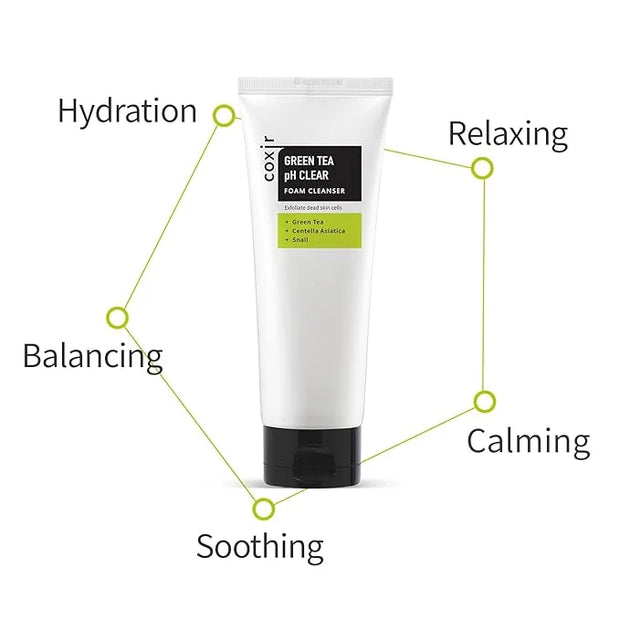 coxir BLACK SNAIL GIFT SET | Birthday Gifts | Foam Cleanser+Serum+Cream | Black Rice, Snail Mucin, Collagen, Peptide | Fir...