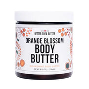 Deep Hydration ORANGE BLOSSOM Body Butter for Dry Skin | Natural Body Lotion for Women with Raw Shea Butter | No Synthetic...