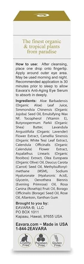 Organic Facial Cleanser, Anti Aging Eye Cream and Natural Ultra Face Moisturizer - Product Image