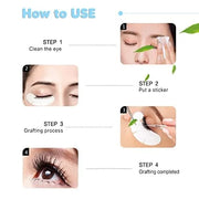 100 Pairs V-Shaped 100% Natural Eyelash Extension Under Eye Gel Pads Kit, Hydrogel Eye Patches with Collagen & Aloe Vera, ...