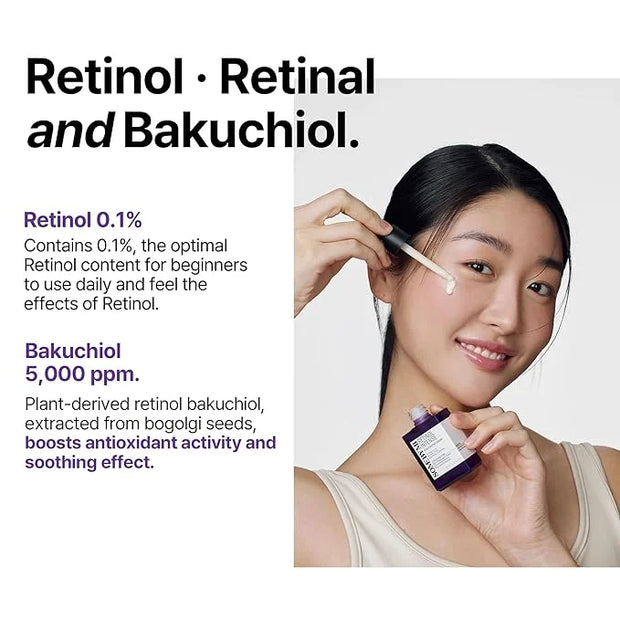SOME BY MI Retinol Intense Reactivating Serum 50ml + Retinol Intense Advanced Triple Action Eye Cream - Product Image