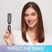 Conair Salon Results Vent Hairbrush Set - Detangling Hair brush - suitable for men and women - features Travel + Full-size...