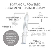 True + Luscious Flowerdose Lip & Eye Serum - Plumping & Hydrating Treatment with Hyaluronic Acid & Orchid Stem Cells - Cle...