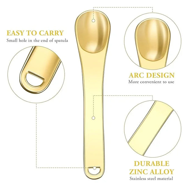 Sibba Facial Massage Spatula Sticks Mini Skincare Tiny Spoons Face Eye Cream Lotion Makeup Applicator Tools Brush Set Skin...