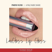 Runway Rogue LuxGloss Lip Gloss, High-Pigment Shimmery Pale-Nude Lip Gloss, ‘Photo Filter’ - Product Image