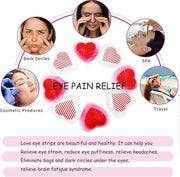 Eye Ice Pack, Gel Eye Ice Pack, Reusable Cold Compress for Migraine, Flexible Cooling Gel Pads for Eyes, Headaches and Pos...