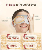 3D Self Heated Eye Mask for Dry Eyes with 100+ Soft Beads,Steam Eye Mask for Sleeping,Relaxation, Disposable, Spa, Travel ...