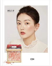 CATKIN Cheek Blush Bake Shimmer Pink Peach Multi Blusher Natural Powder Palette 10g (C04 Shimmer) - Product Image
