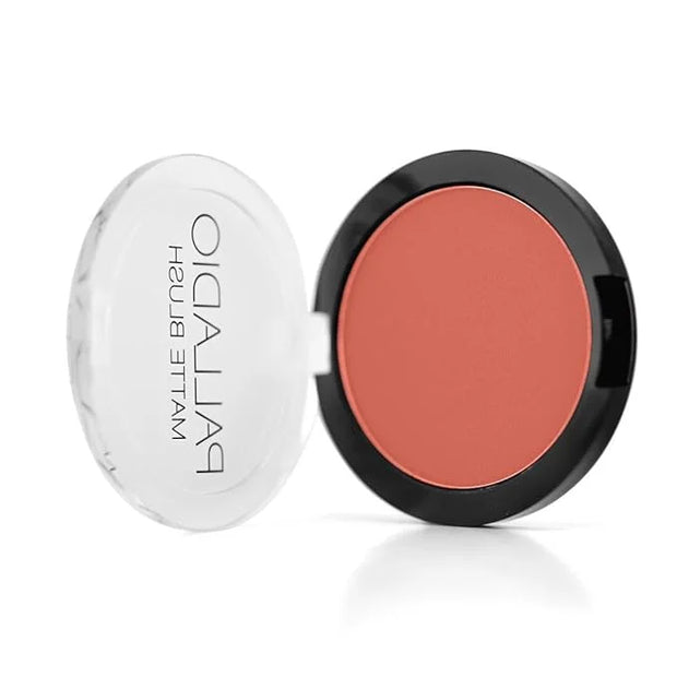 Palladio Matte Blush, Brushes onto Cheeks Smoothly, Soft Matte Look and Even Finish, Flawless Velvety Coverage, Effortless...