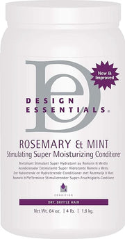 Design Essentials Rosemary & Mint Stimulating Super Moisturizing Conditioner for Dry, Thick, or Brittle Hair; Sulfate-Free...
