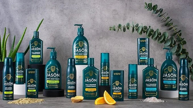 Jason Men's Refreshing 2-in-1 Shampoo and Conditioner, 12 oz - Product Image