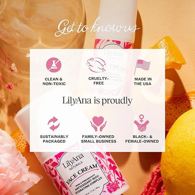 LilyAna Naturals Face and Neck Moisturizer for Women and Men - Moisturizer Face and Neck Cream for Dry Skin and Dark Spot ...