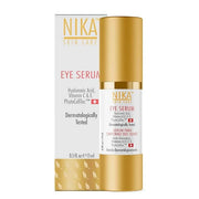SKIN CARE - Eye Serum with Vitamin C & E, Hyaluronic Acid, Caffeine, and Swiss Apple Stem Cells - Day & Night - Product Image