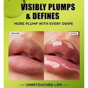 4 Colors Fat Oil Lip Gloss, Lip Oil Lip Glaze Hydrating Lip Glow Oil Big Brush Head Moisturizing Lip Gloss, Shiny Transpar...