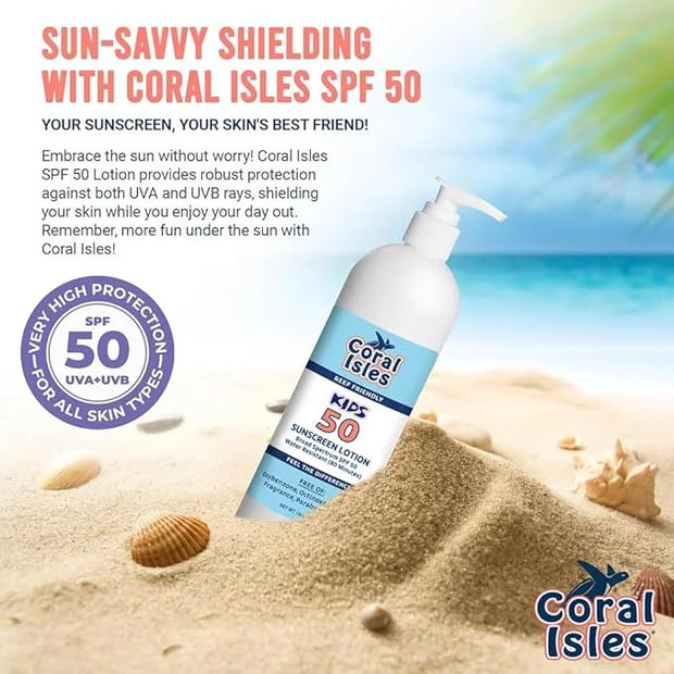 Rocky Mountain Sunscreen | SPF 50 Lotion for Kids Broad Spectrum UVA/UVB Protection | Hawaii 104 Reef Act Compliant (Oxybe...