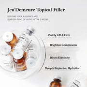 JEU'DEMEURE Collagen, Peptide, Hyaluronic Acid Serum, Face Lift with DermiShuttle, Korean Serum for Anti-Aging, Microneedl...