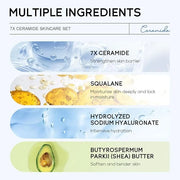 Skincare Set Ceramide Skincare Gifts for Teen Girls Strengthen Skin Barrier, Beauty Gift Sets Skin Care Kits, Travel Essen...