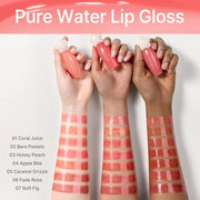 dasique Pure Water Lip Gloss 0.09 oz | Variety of Colors | Dewy Gloss | Buildable Gloss Tesxture | Non-Sticky | K-beauty (...