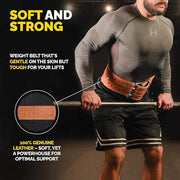 5mm Premium Weight Lifting Belt - 100% Genuine - Product Image