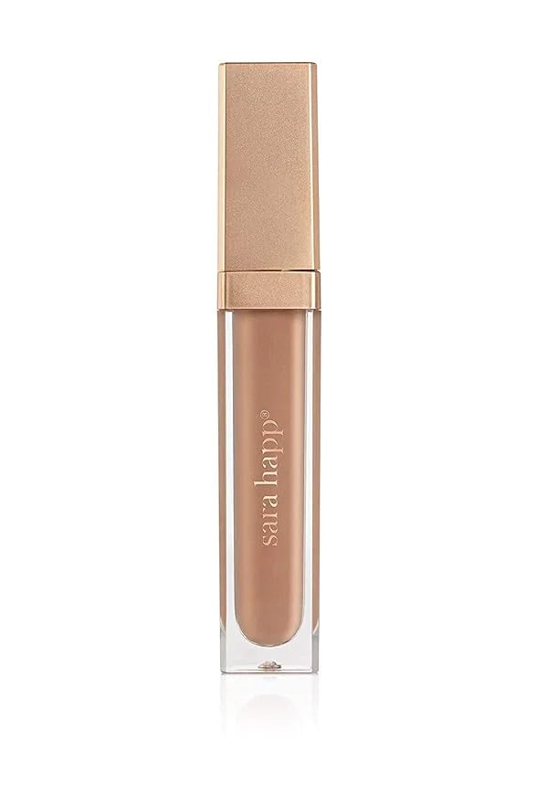 Sara Happ Nude Slip Luxe Gloss - High-Impact Shine & Long-Lasting Wear, Nourish, Hydrate, and Heal Your Lips, 0.21 fl. oz....