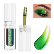 MAKI YIKA Glitter Eyeshadow Green Liquid Multichrome Eyeshadows Long Lasting Metallic Chameleon Eye Shadow Holographic Eye...