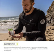 Raw Elements Face and Body Mineral Sunscreen SPF 30 Tube, Organic Sunblock Daily Protection, Non Toxic Reef Safe, Water Re...