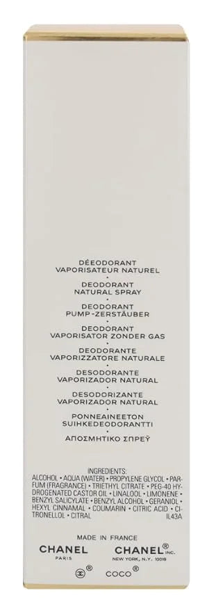 Chanel Coco Mademoiselle Deodorant 100 ml - Product Image
