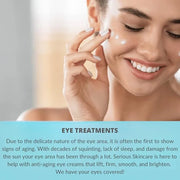 Serious Skincare - Eyetality PM Eye Night Cream with Resveratrol - Keratin & Lash Boosting Peptides for Thicker, Longer La...