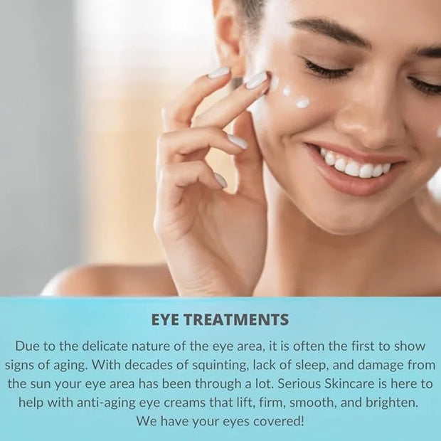 Serious Skincare - Eyetality PM Eye Night Cream with Resveratrol - Keratin & Lash Boosting Peptides for Thicker, Longer La...