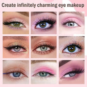 18Colors Nude Pink Rose Gold Shimmery Eyeshadow Palette Makeup,Light Nude Soft Glitter Sparkly Highly Pigmented Eye Shadow...