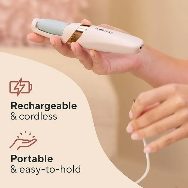 Finishing Touch Flawless Pedi Electronic Tool File and Callus Remover, Pedicure-New Version (Amazon Exclusive) - Product I...