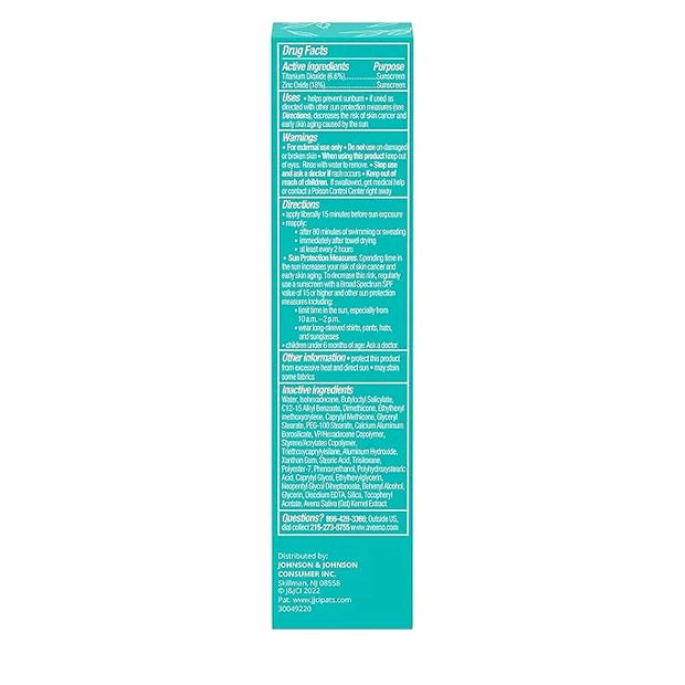 Aveeno Protect + Soothe Face Mineral Sunscreen with Broad Spectrum SPF 30 for Sensitive Skin, Lightweight & Non-Greasy Fac...