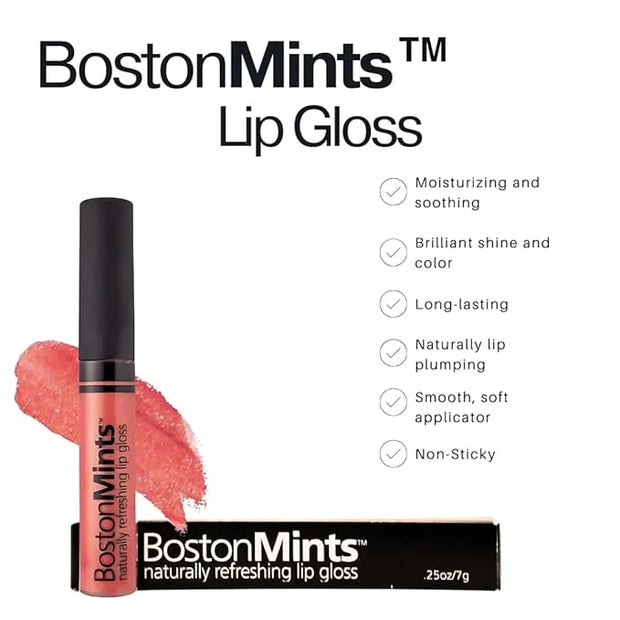 Vineyard Bluff Lip Gloss (.25oz) -Vegan, gluten-free, cruelty-free formula with Aloe, Vitamins C & E, and a refreshing hin...