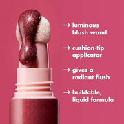 e.l.f. Halo Glow Blush Beauty Wand, Liquid Blush Wand For Radiant, Flushed Cheeks, Infused With Squalane, Vegan & Cruelty-...
