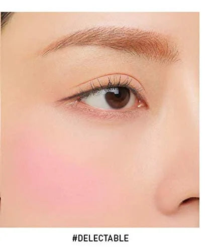 3CE Style Nanda Face Blush, Matte, Pink, Palette, 5g, 0.17oz (DELECTABLE) - Product Image
