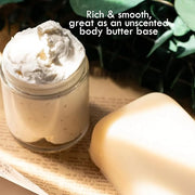 Raw Mango Butter - 100% Pure Mango Seed Butter - Natural Moisturizer for Skin and Hair - Use with Shea in DIY Body Butter,...