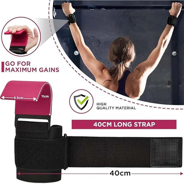 2pcs weight lifting hook help grip hook double - Product Image