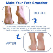 Shower foot scrubber mat back