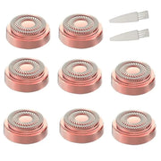 for Finishing Touch Replacement Heads Flawless Facial Hair Remover Gen 2,Double Halo Painless and Smooth (8PCS, GEN 2) - P...