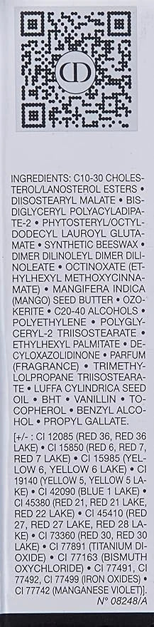 Dior Christian Dior Addict Glow Color Awakening Lip Balm SPF 10, No. 004 Coral, 0.12 Ounce - Product Image