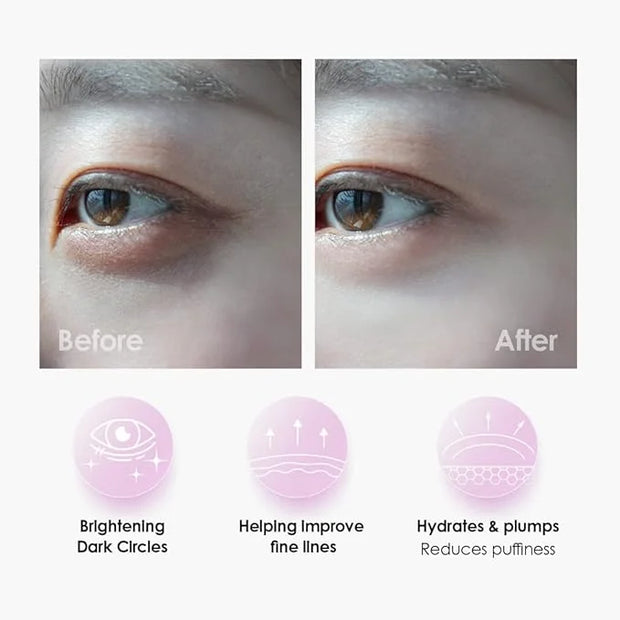 Sweet Dreams Collagen Glow Rose Gold Eye Masks under eye patches for puffy eyes + Sweet Dreams Vanilla Lip Mask - Product ...