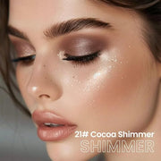 evpct Cocoa Shimmer Cream Eye Shadow Brightener Sticks Set for Eyes, Cocoa Shimmery Matte Pencil Eye shadow Applicator Sti...