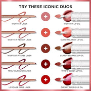 L'Oreal Paris Plump Ambition Hyaluron Lip Oil, 24 HR Lip Gloss with Hyaluronic Acid, Volumizing Formula with Glass-Like Sh...