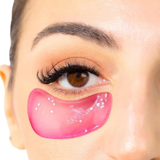 Chill Out Under Eye Masks (1 Pair) - Hydrating Gel Pads with Glycyrrhiza Glabra & Centella - Depuff & Brighten Dark Circle...