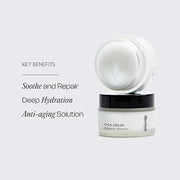 Meebak Cica Cream | Daily Repair Moisturizer with Niacinamide, Ceramide, & Retinol | Deep Hydration & Soothing | Locks in ...