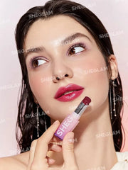 SHEGLAM Mirror Kiss High-Shine Lipstick Silky Jelly Texture Hydrated&Smooth Lip Gloss-That's Fierce - Product Image