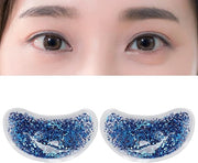 Eye Gel Ice Pack, Reusable Gel Eye, Eye Cooling Pad Hot Cold Eye Patch, Under Eye Patches to Relieve Tired Eyes, Dark Circ...