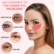 AMY'S DIARY 24K Gold Eye Mask Under Eye Patches (30 Pairs)- Puffy Eyes & Dark Circles Treatments,Reduce Under Eye Bags and...