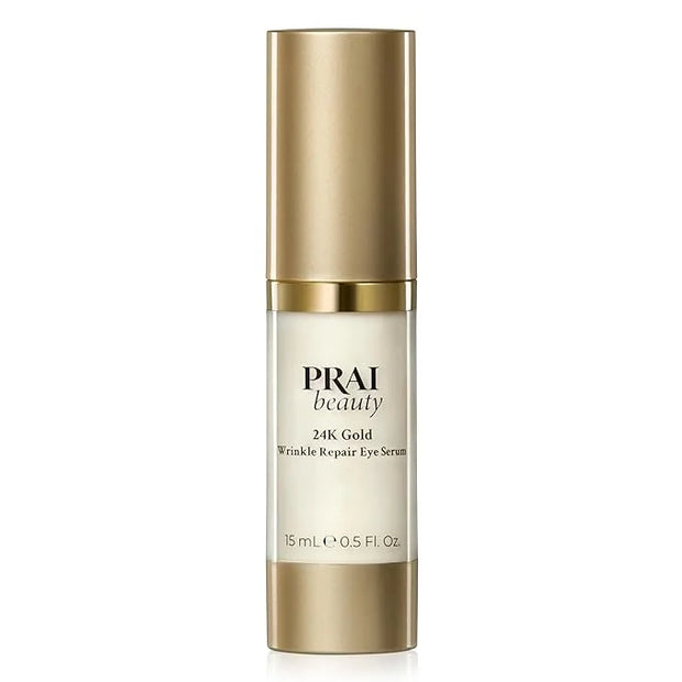 PRAI Beauty 24K Gold Wrinkle Repair Eye Serum - Anti-Aging & Anti-Wrinkle Serum - 0.5 Oz - Product Image