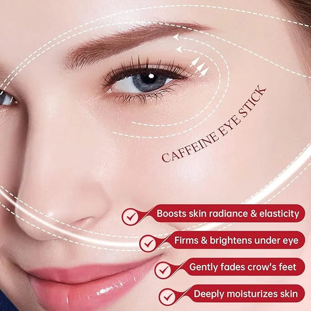 Eye Stick - Anti Wrinkle Eye Cream for Puffy Eyes, Dark Circles, Eye Bags, Crows Feet, Wrinkles,Reduces Wrinkles Saggy Ski...